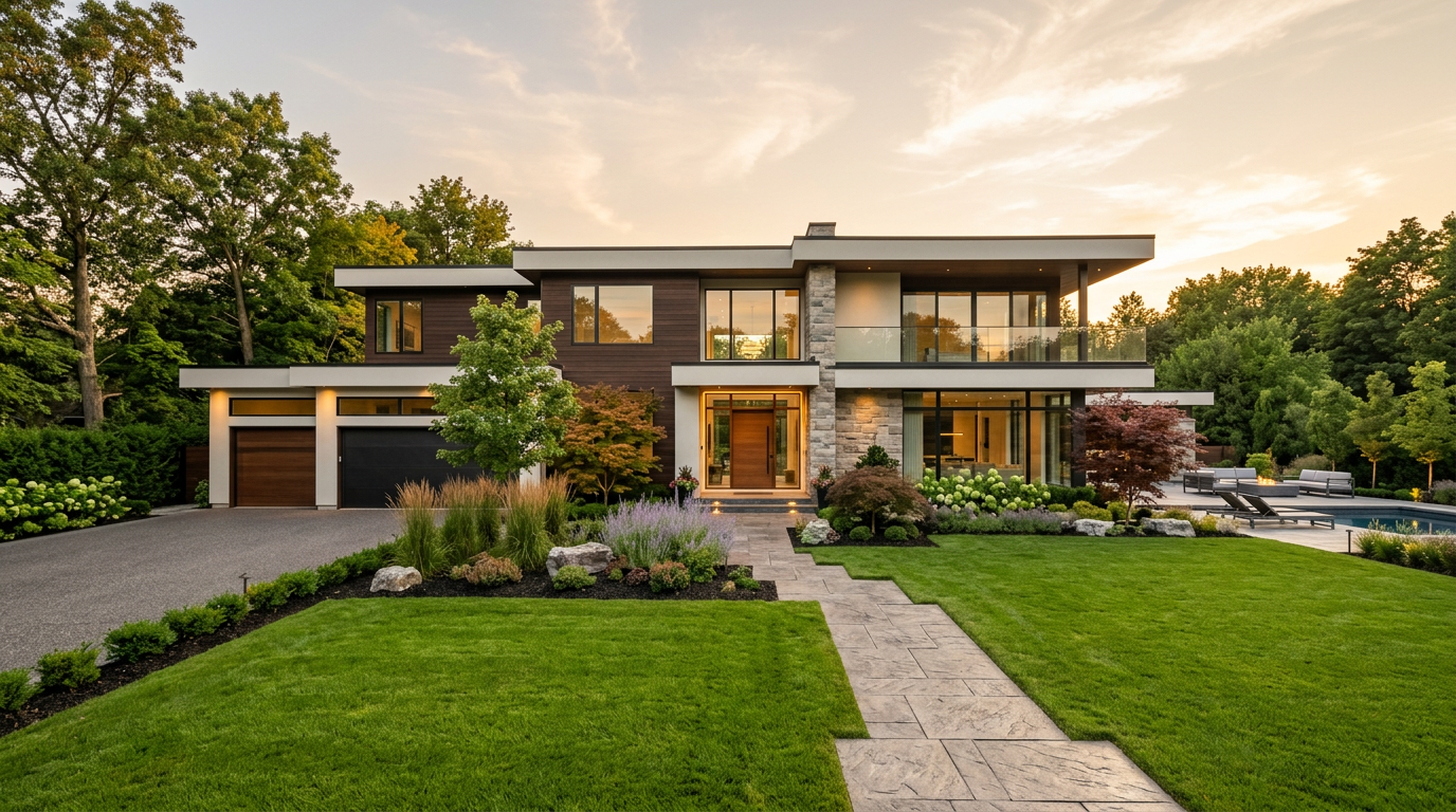Modern luxury house